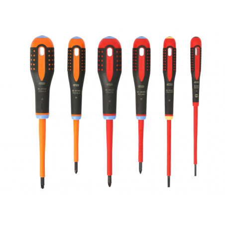 Bahco BE-9884S ERGO VDE Screwdriver Set - BE-9884S
