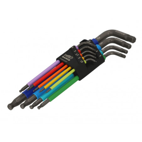 Bahco C1997LM/9P Hex Key Set - C1997LM/9P
