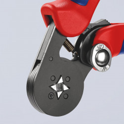 Knipex 97 53 04 SB Self-Adjusting Crimping Pliers for Wire Ferrules