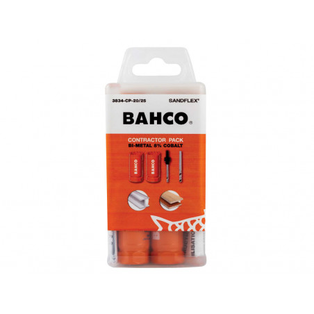 Bahco Holesaw Set (11pc) 3834-CP-20/25