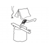 Bahco HUS-0.6-380 Camping Hatchet - HUS-0.6-380
