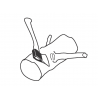 Bahco HUS 1.0-650 Camping Hatchet - HUS-1.0-650