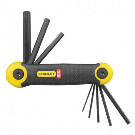 Stanley 2-69-264 Hex Key Metric Folding Set (8 Piece)