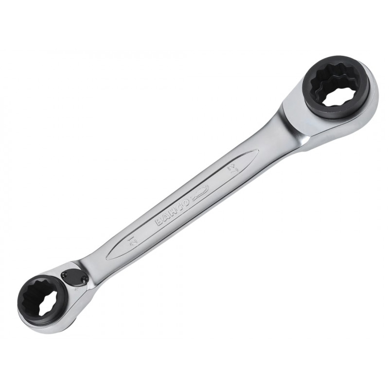 Bahco S4RM Reversible Ratchet Spanner (21-27mm) - S4RM-21-27 Bahco S4RM Reversible Ratchet Spanner (21-27mm) - S4RM-21-27