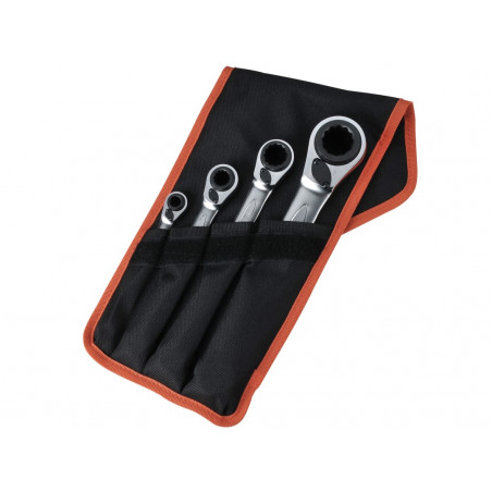 Bahco S4RM/4T Ratchet Spanner Set - S4RM/4T
