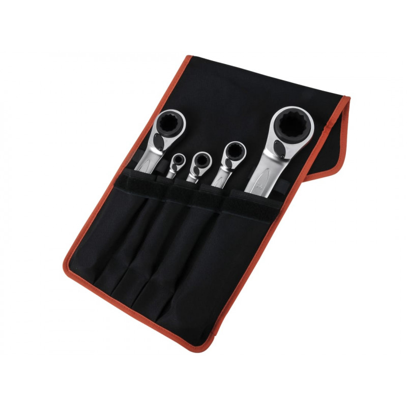 Bahco S4RM/5T Ratchet Spanner Set - MPN