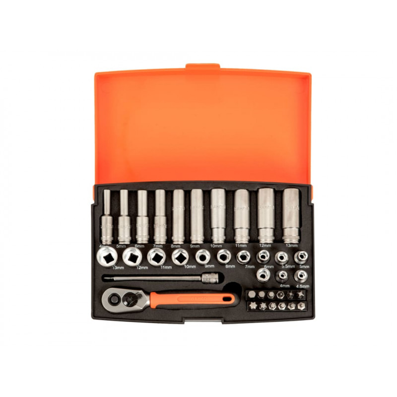 Bahco SL25L Deep Drive Socket Set - SL25L
