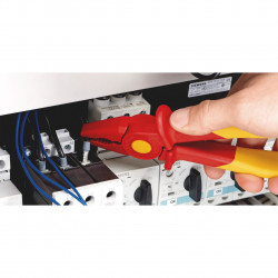 Knipex 98 62 01 VDE Fully Insulated Plastic Flat Nose Pliers 180mm