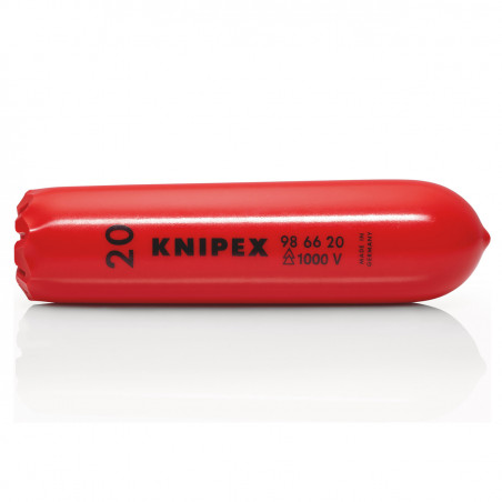 Knipex 98 66 20 VDE Self-Clamping Slip-On Cap 20 × 100mm