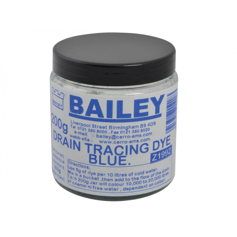 Bailey 1992 Drain Dye - Blue - MPN 1992