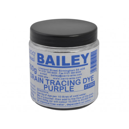 Bailey 3592 Drain Dye - Purple - MPN 3592