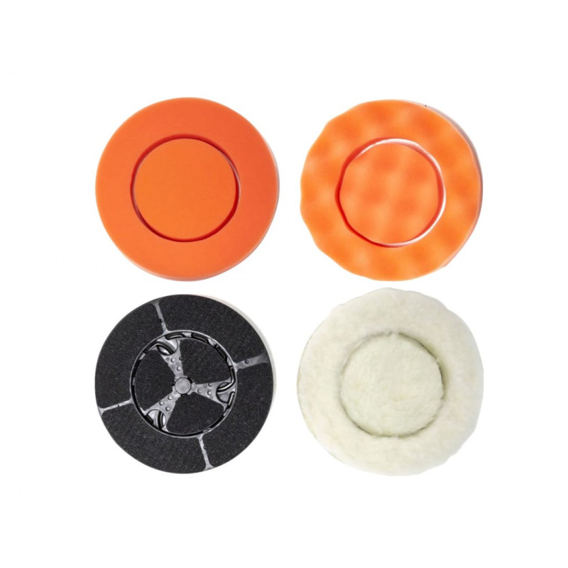 MAXXPACK Twin Brush Polishing Pad Set, 3 Piece MAXXPACK Twin Brush Polishing Pad Set, 3 Piece
