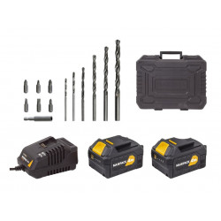 MAXXPACK ULTRA Brushless Combi Drill 18V 2 x 4.0Ah