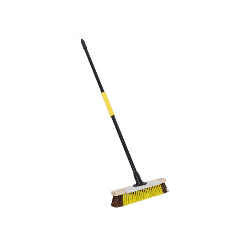 Heavy-duty Utility Broom with Metal Scraper 380mm (15in) Heavy-duty Utility Broom with Metal Scraper 380mm (15in)