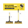 Telescopic Heavy-duty Broom 355mm (14in)