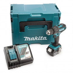 Makita DHP482 LXT 18V Combi Drill in Makpac Case (1 × 5.0Ah Battery)