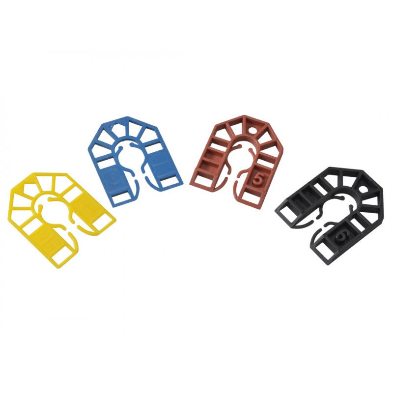 Small U-Shim Mixed Clam (Pack 100) Small U-Shim Mixed Clam (Pack 100)
