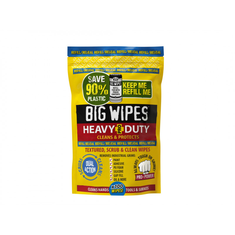Heavy-Duty Pro+ Antiviral Wipes (Refill Pouch 80 Wipes) Heavy-Duty Pro+ Antiviral Wipes (Refill Pouch 80 Wipes)