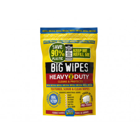 Heavy-Duty Pro+ Antiviral Wipes (Refill Pouch 80 Wipes)