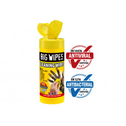 Cleaning Antiviral Wipes (Tub 40)
