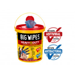 Heavy-Duty Pro+ Antiviral Wipes (Bucket 240)