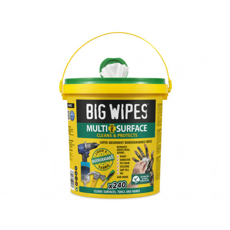 Multi-Surface Bio Pro+ Antiviral XL Wipes (Tub 240)
