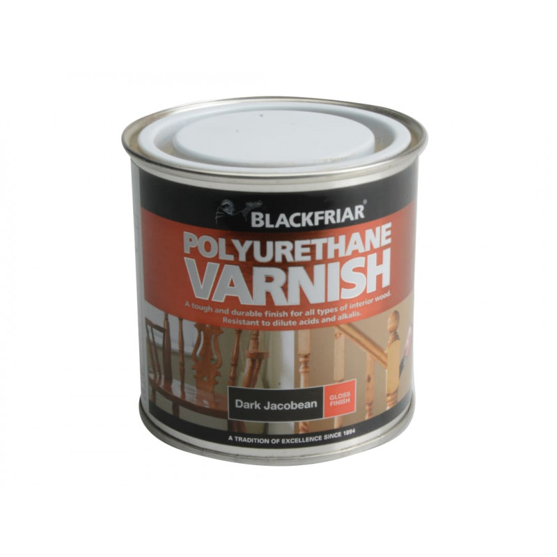 Polyurethane Varnish P85 Dark Jacobean Gloss 250ml Polyurethane Varnish P85 Dark Jacobean Gloss 250ml
