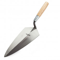 Marshalltown M1911 Philadelphia Brick Trowel with Wooden Handle 11”