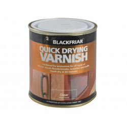 Quick Drying Duratough Interior Varnish Clear Matt 250ml
