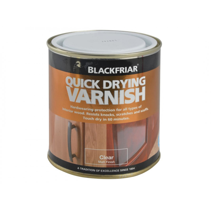 Quick Drying Duratough Interior Varnish Clear Matt 250ml Quick Drying Duratough Interior Varnish Clear Matt 250ml