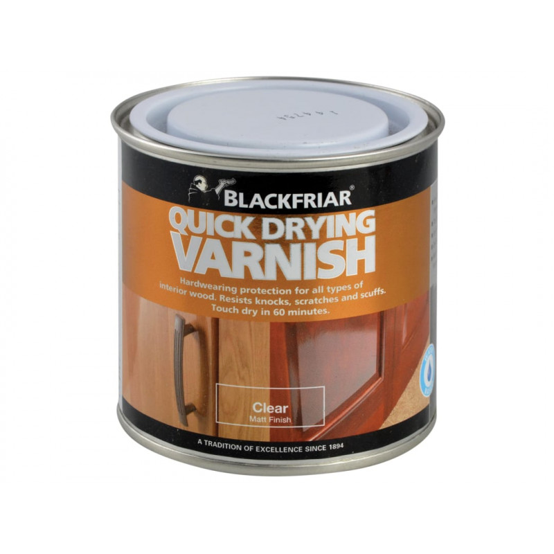Quick Drying Duratough Interior Varnish Clear Matt 500ml Quick Drying Duratough Interior Varnish Clear Matt 500ml