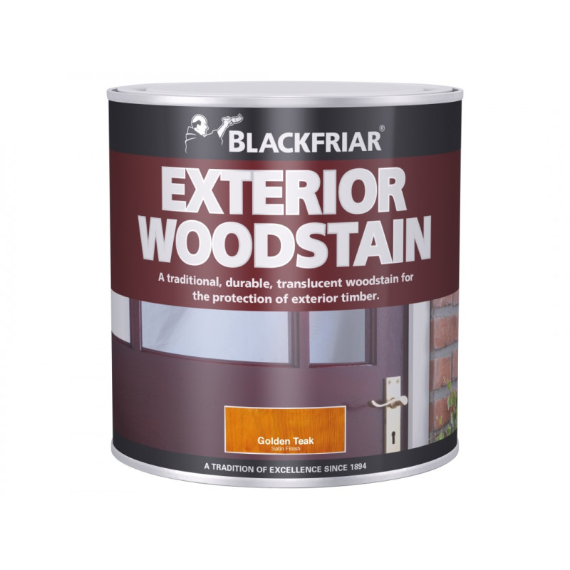 Traditional Exterior Woodstain Brown Mahogany 500ml Traditional Exterior Woodstain Brown Mahogany 500ml