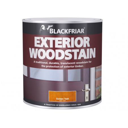 Traditional Exterior Woodstain Golden Teak 1 litre
