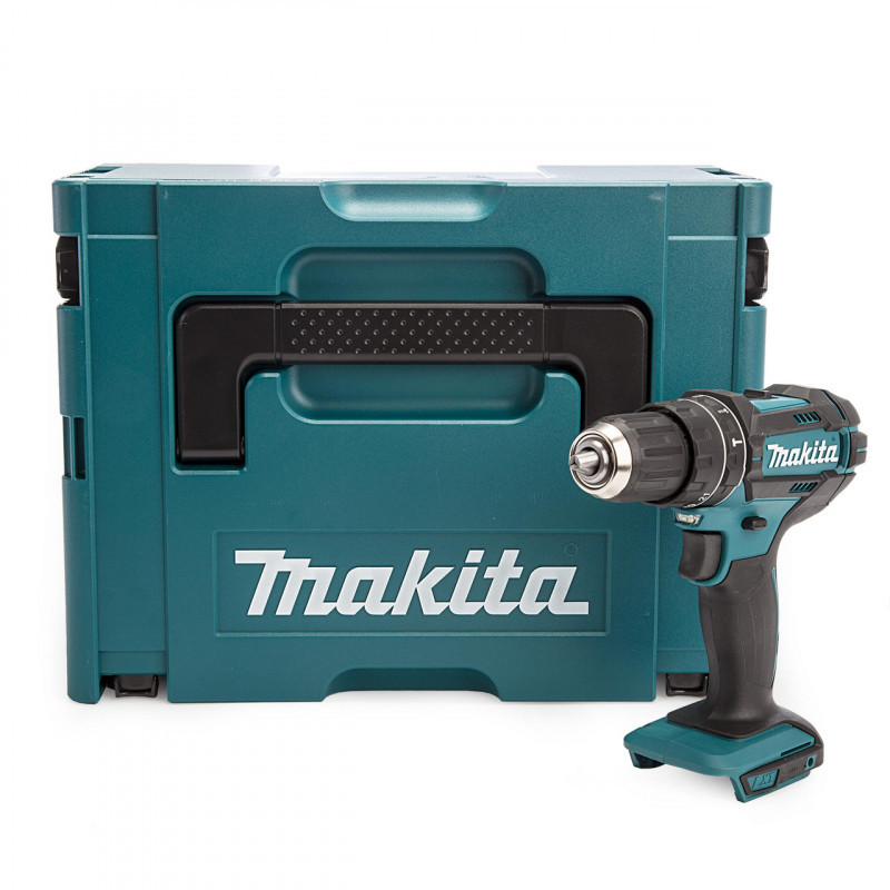 Makita DHP482 LXT 18V Combi Drill in Makpac Case (Body Only)