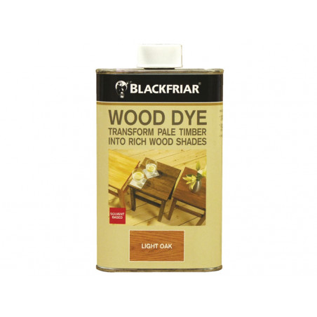 Rustins WDLO250 Wood Dye Light Oak 250ml