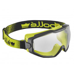 Spectrum Platinum Clear Vented Safety Googles, Black/Yellow