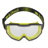 Spectrum Platinum Clear Vented Safety Googles, Black/Yellow