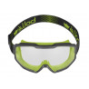 Spectrum Platinum Clear Sealed Safety Googles, Black/Green