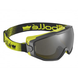 Spectrum Platinum Smoke Vented Safety Googles, Black/Yellow