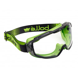 Green Sealed Universal Goggles - Platinum Clear