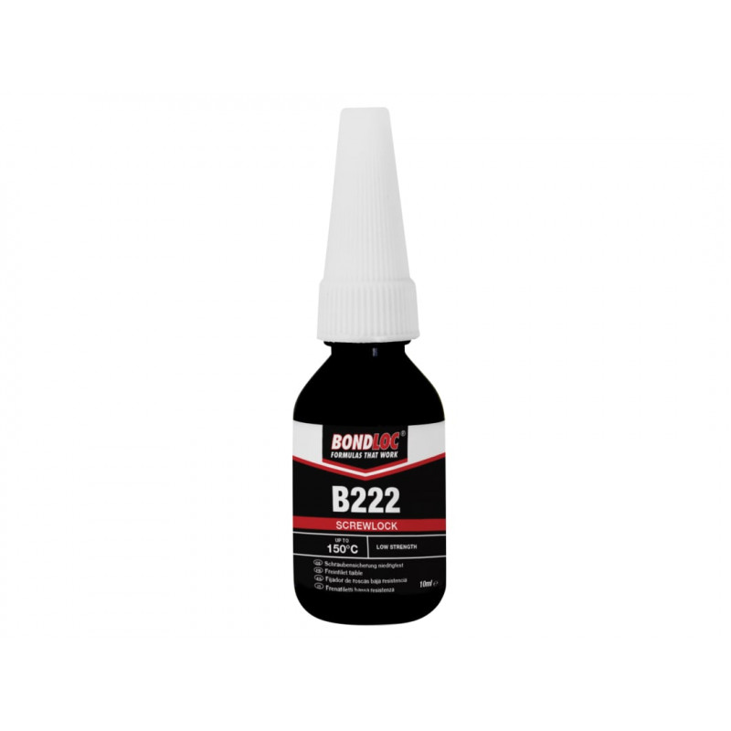 B222 Screwlock Low Strength Threadlocker 10ml B222 Screwlock Low Strength Threadlocker 10ml
