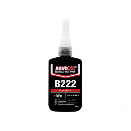 B222 Screwlock Low Strength Threadlocker 50ml