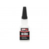 B480 Black Rubber Toughened Cyanoacrylate 20g