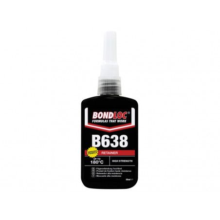 B638 High Strength Retaining Compound 50ml