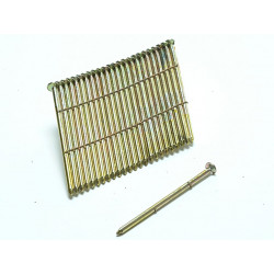 28° Galvanised Smooth Shank Stick Nails 3.1 x 90mm (Pack 2000)