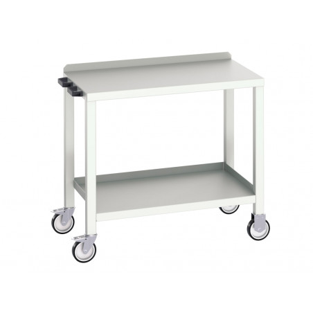 Verso Mobile Welded Bench, Steel Top 1000 x 600mm