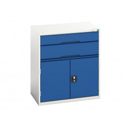 Verso 2 Drawer-Door Cabinet 800mm