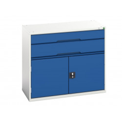 Verso 2 Drawer-Door Cabinet 1050mm