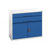 Verso 2 Drawer-Door Cabinet 1050mm