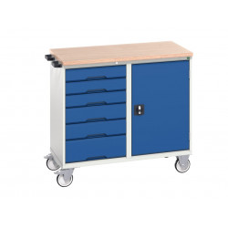 Verso Maintenance Trolley 6 Drawer